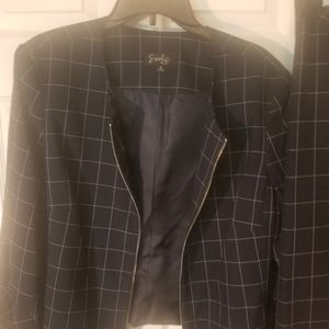 Jacket and skirt suit